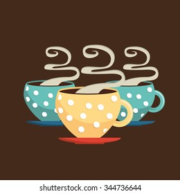 delicious coffee design, vector illustration eps10 graphic 