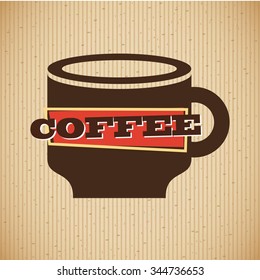 delicious coffee design, vector illustration eps10 graphic 