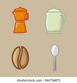 delicious coffee design, vector illustration eps10 graphic 