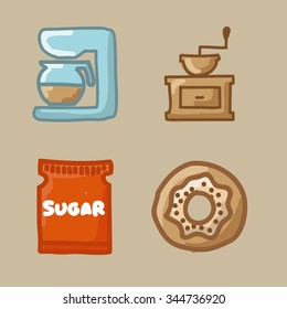 delicious coffee design, vector illustration eps10 graphic 