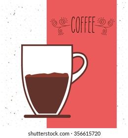 delicious coffee design, vector illustration eps10 graphic 