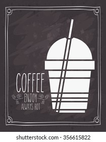 delicious coffee design, vector illustration eps10 graphic 