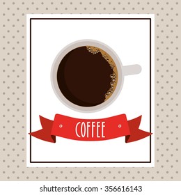 delicious coffee design, vector illustration eps10 graphic 