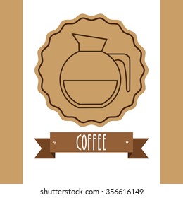 delicious coffee design, vector illustration eps10 graphic 