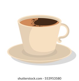delicious coffee drink icon