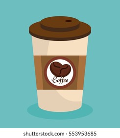delicious coffee drink icon
