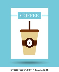 delicious coffee drink icon vector illustration design