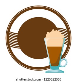 delicious coffee ice drink