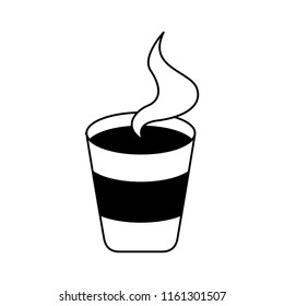 delicious coffee isolated icon