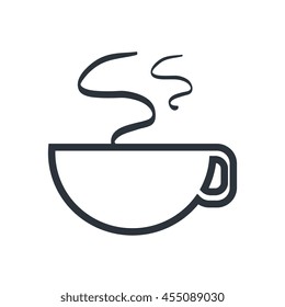 delicious coffee  isolated icon design, vector illustration  graphic 