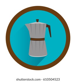 delicious coffee kettle icon