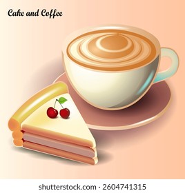 Delicious coffee and pastry.Cute item for a coffee shop and whatnot