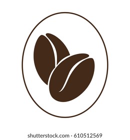 delicious coffee seeds icon
