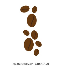 delicious coffee seeds icon