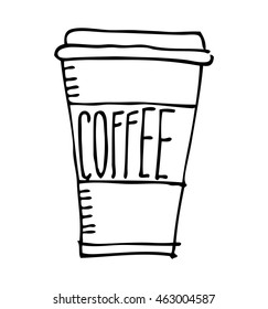 delicious coffee silhouette icon vector illustration design