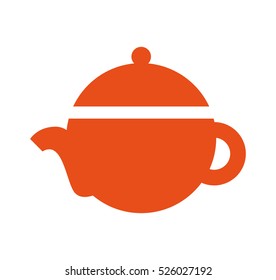 delicious coffee teapot icon vector illustration design