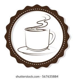 delicious coffee time poster