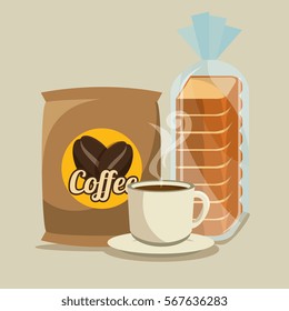 delicious coffee time poster