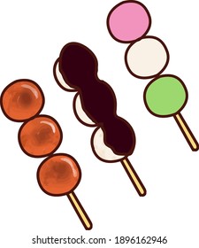 Knödel und farbenfroh