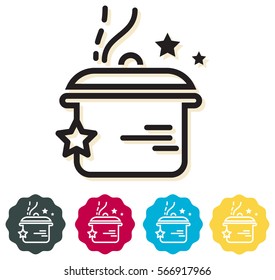 Delicious Cooked Food - Icon