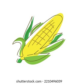 delicious corn images It has artistic lines that look attractive.