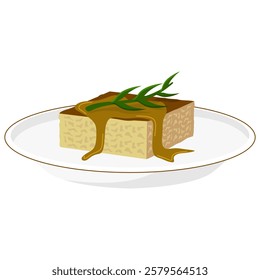 Delicious Cornbread Vector Art for Culinary Inspiration