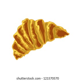 Delicious croissant.