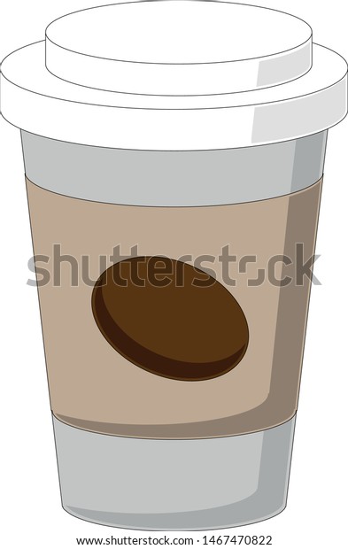 Delicious Cup Coffee Clipart Vector Stock Vector Royalty Free