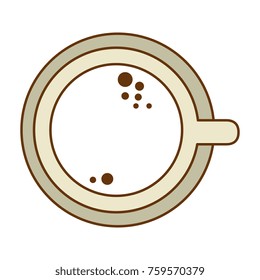 delicious cup coffee icon