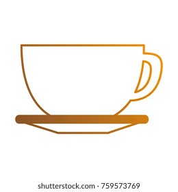 delicious cup coffee icon