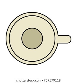 delicious cup coffee icon