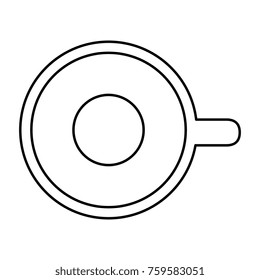 delicious cup coffee icon