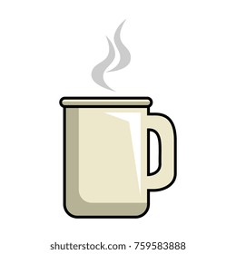 delicious cup coffee icon