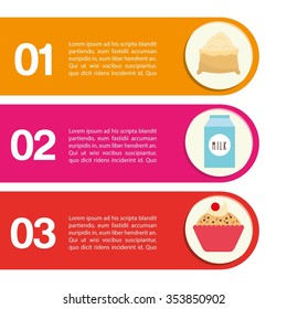 delicious cupcake design, vector illustration eps10 graphic 