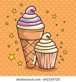 Delicious dessert design