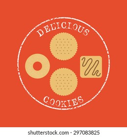 delicious dessert  design, vector illustration eps10 graphic 
