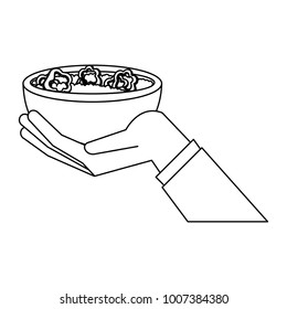 Delicious dish of soup