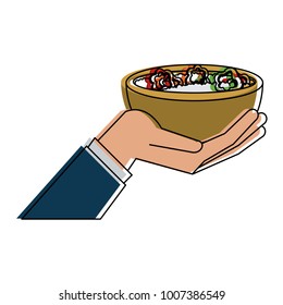 Delicious dish of soup