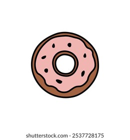 Delicious Donut Clip Art for Sweet Treat Designs