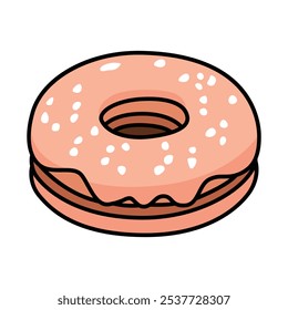 Delicious Donut Clip Art for Sweet Treat Designs