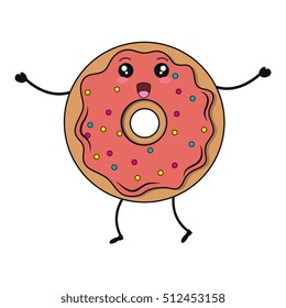 delicious donut comic character