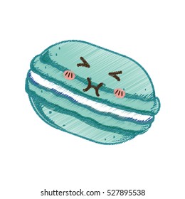delicious donut dessert icon vector illustration graphic design
