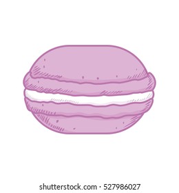 delicious donut dessert icon vector illustration graphic design