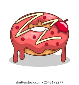 Deliciosa dout vetor mão desenhar ilustração