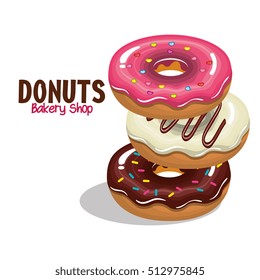 delicious donuts bakery shop