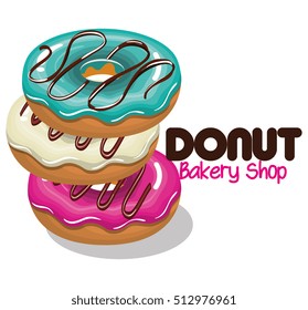 delicious donuts bakery shop