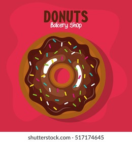 delicious donuts bakery shop
