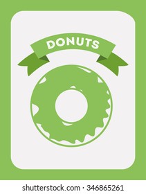delicious donuts design, vector illustration eps10 graphic 