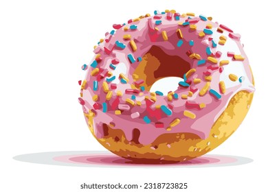 delicious and delicious donuts full of toppings