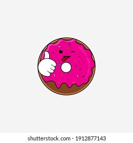 
delicious donuts graphic vector design